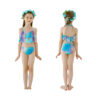 Arctic Blue Mermaid Tails for girls swimsuit