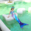 Arctic Blue Mermaid Tails for girls swimsuit
