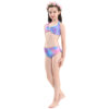 Lavender Twilight Aegean Mermaid Tail Swimsuit Set For Girls